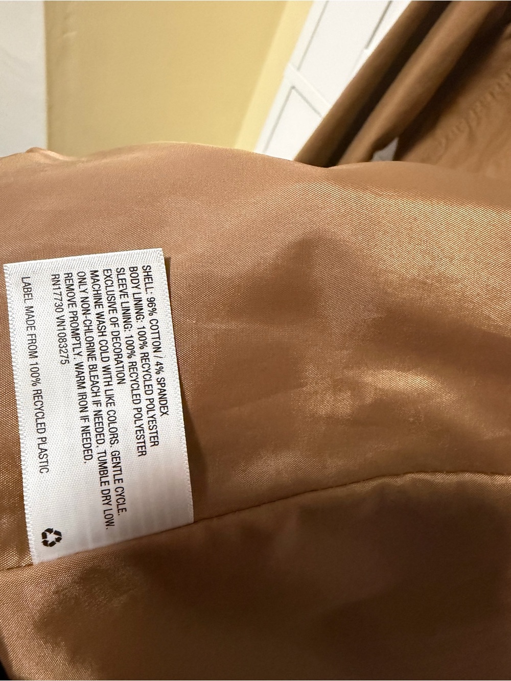 Universal Thread Tan Utility Jacket with Front Pockets - Picture 4 of 5